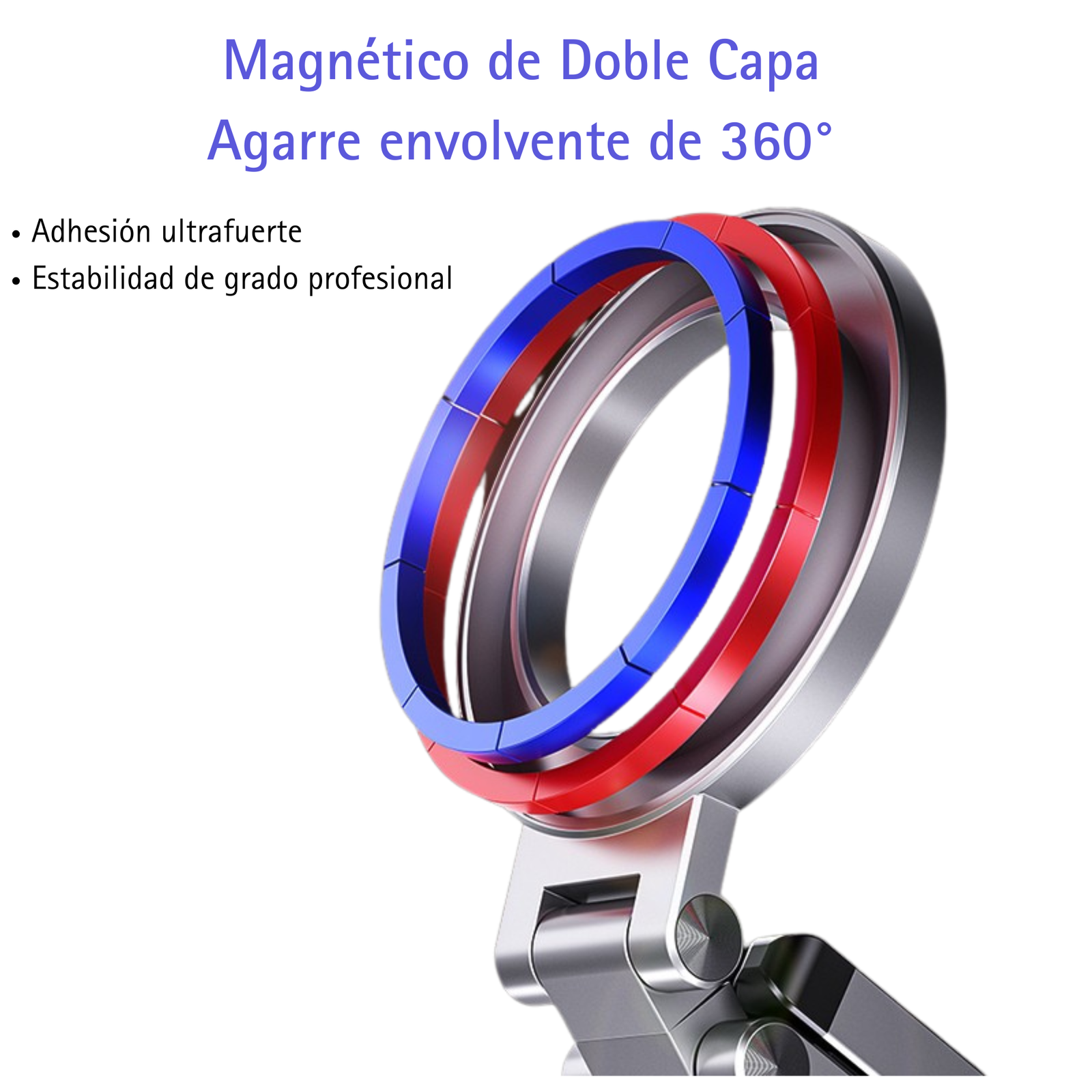 soporte tripode para celular. Magnético de doble cara
