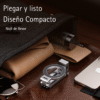 soporte tripode para celular. Diseño compacto, para llevar siempre