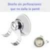 limpiavidrios acero inoxidable. Gancho con ventosa