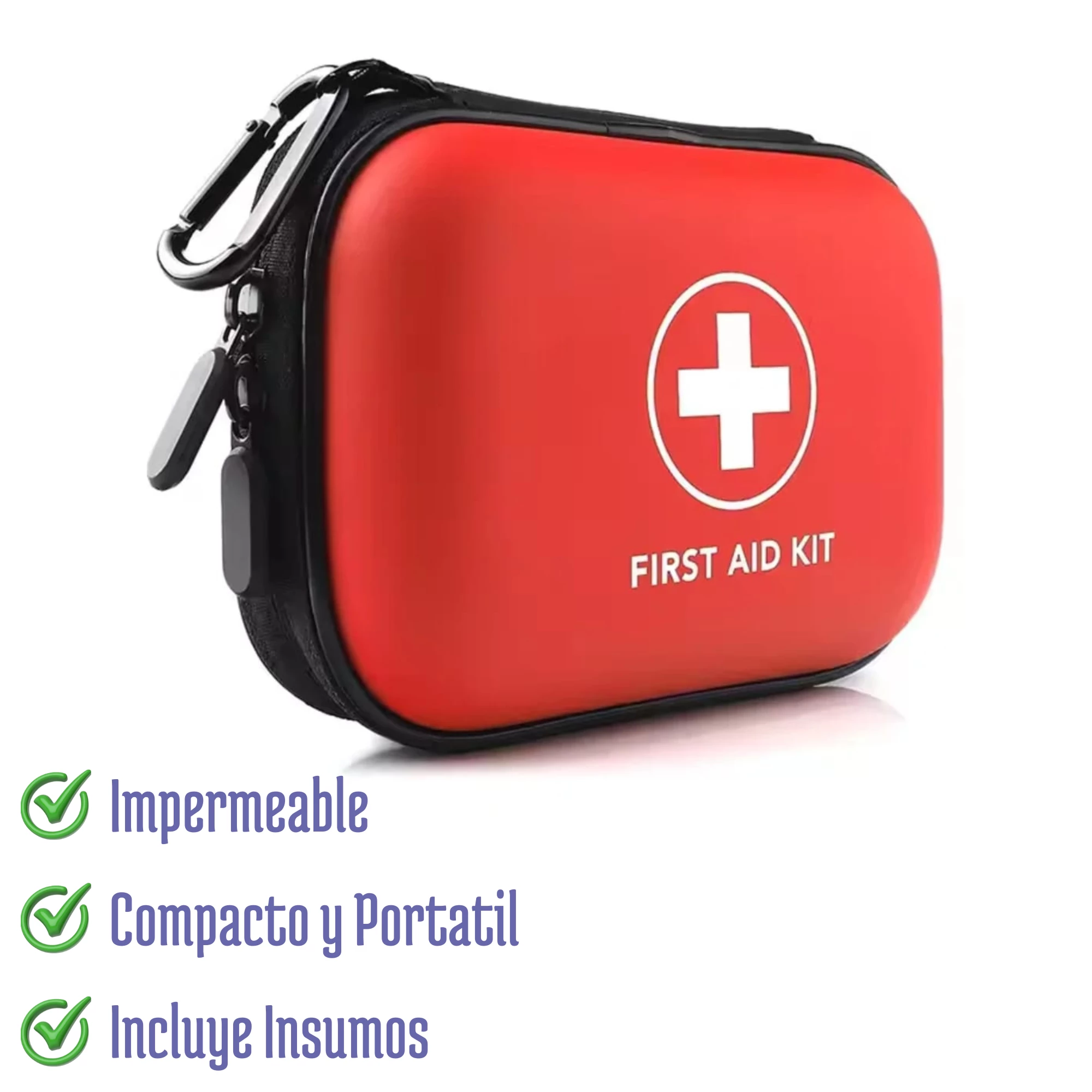 botitquin impermeable con insumos portatil